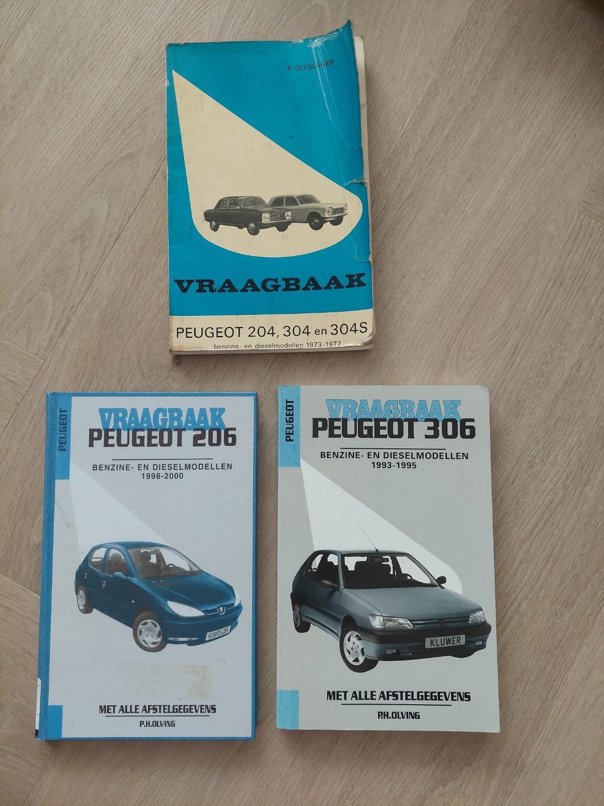 Vraagbaak Peugeot 204, 304, 304S, 206, 306, Ophalen of Verzenden, Zo goed als nieuw, Peugeot, P.H. Olving