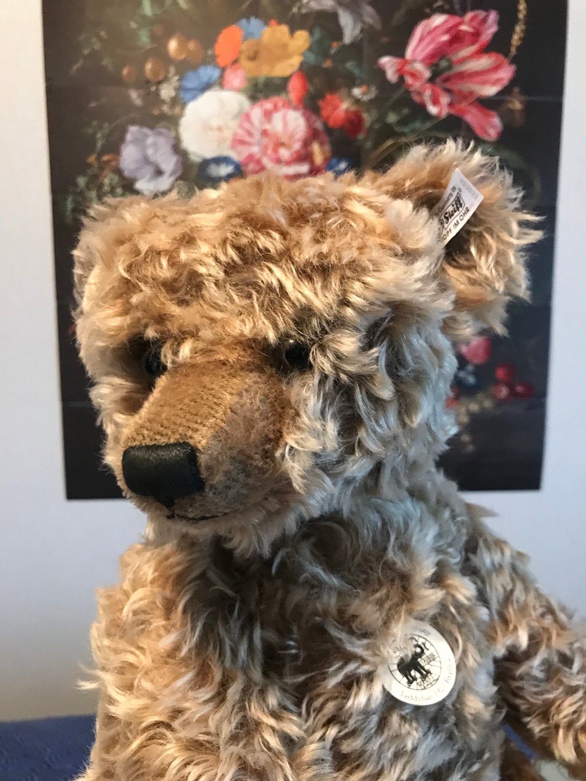 Steiff Teddybär 1906 Replica 45 cm, Ophalen of Verzenden, Nieuw, Stoffen beer, Steiff
