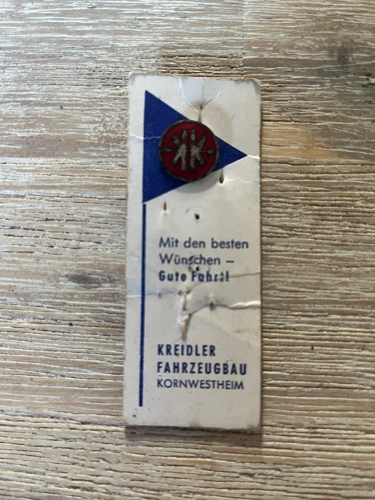 speldje Kreidler, Ophalen of Verzenden, Gebruikt, Merk, Speldje of Pin