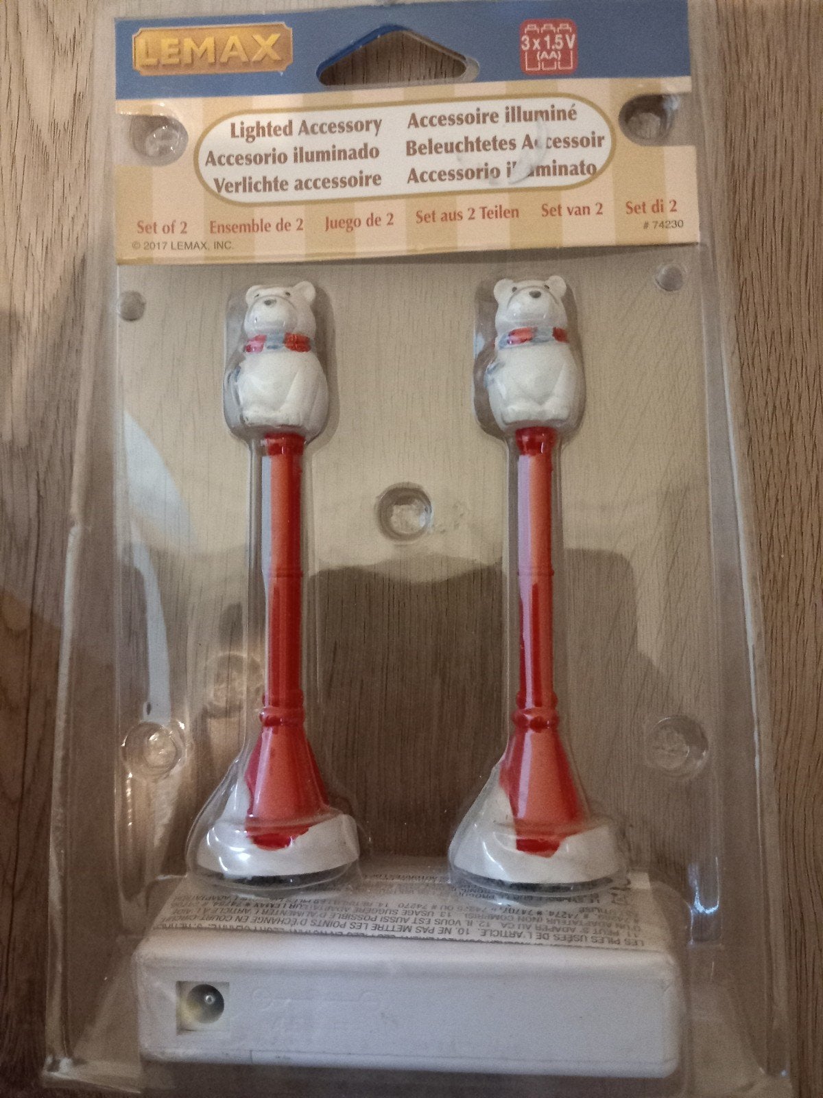 Leuke Lemax kerstdorp lantaarns, Ophalen of Verzenden