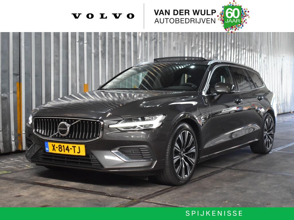 Volvo V60 T8 455PK AWD Plus Bright | Trekhaak | Leder | Schu, Automaat, Gebruikt, 4 cilinders, 24 maanden