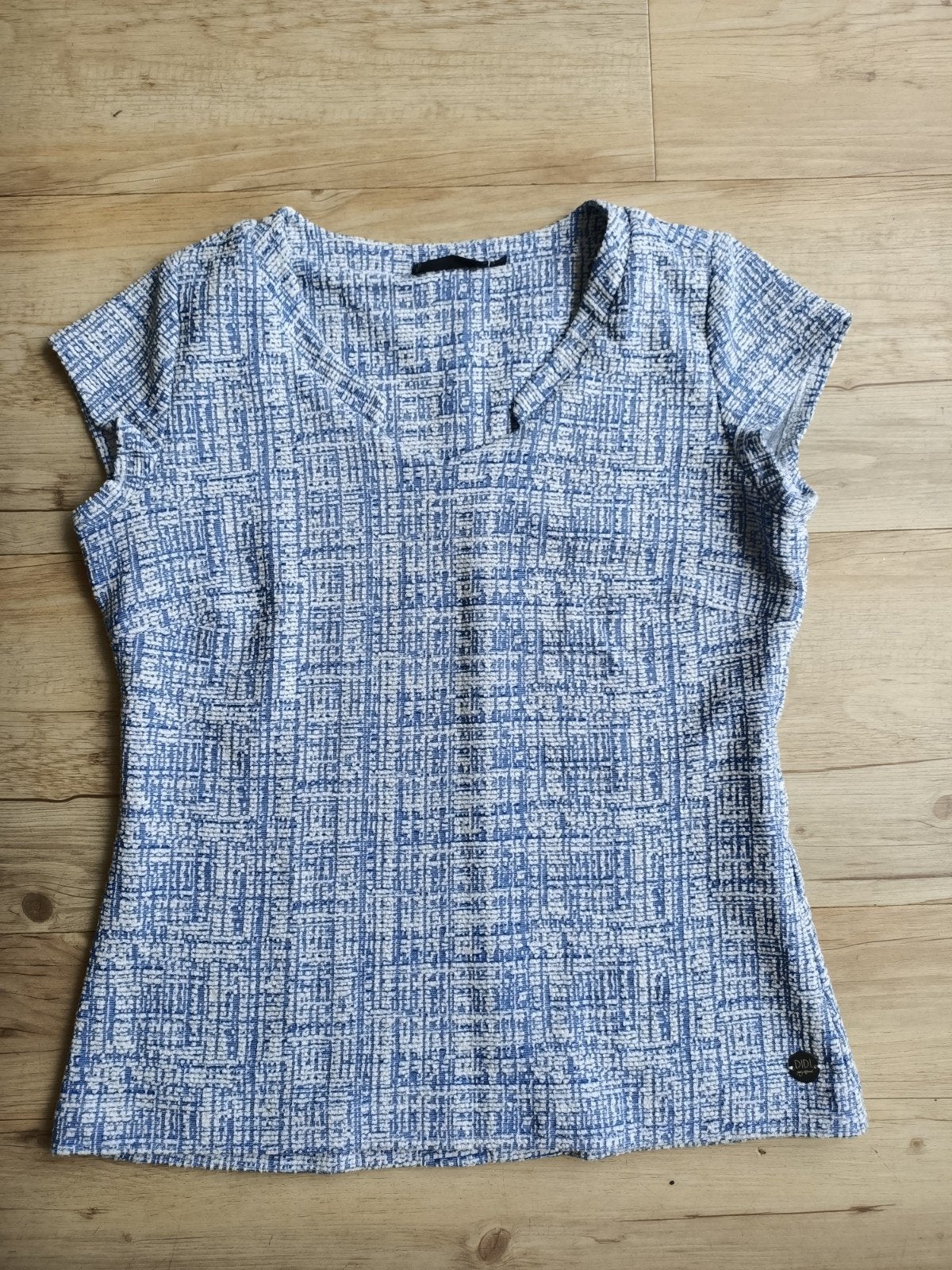 DIDI top met korte mouwen maat S, Blauw, DIDI, Ophalen of Verzenden, Zo goed als nieuw