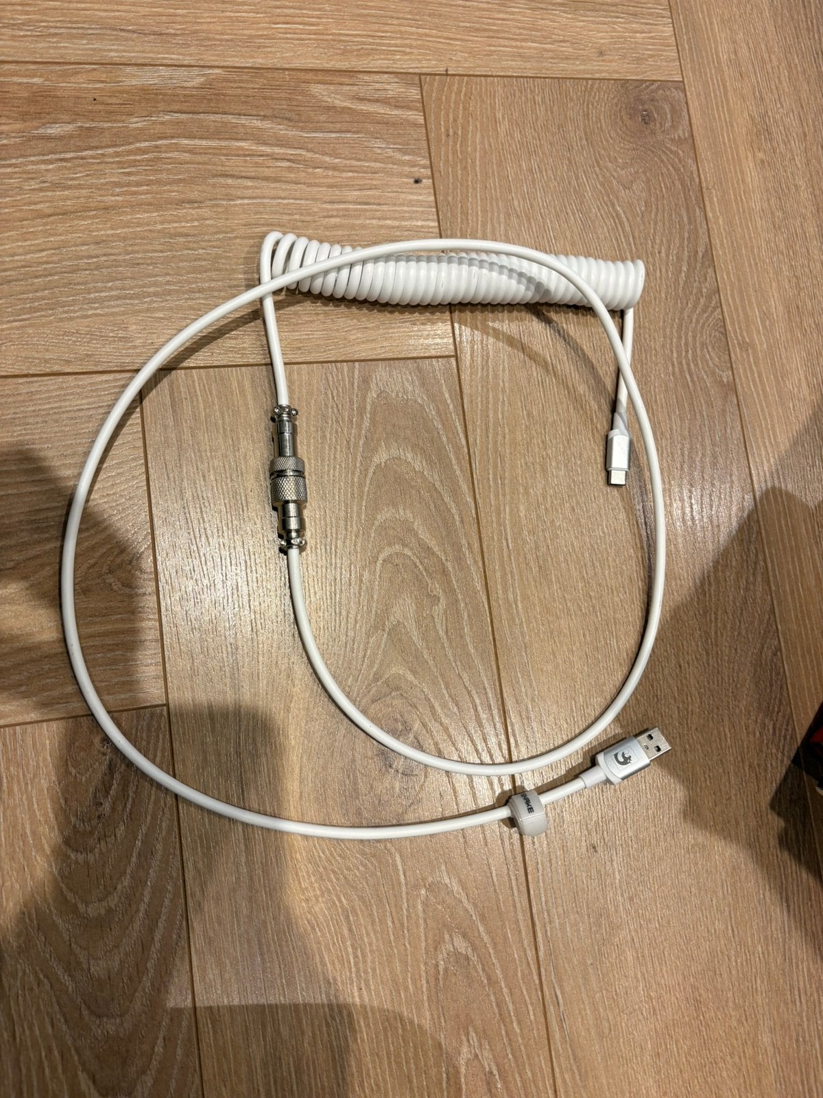 Opgerolde kabel ( coiled cable ), Ophalen of Verzenden, Zo goed als nieuw