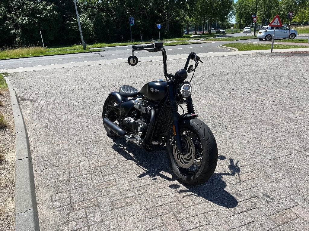 Ape Hanger stuur Triumph Bobber, Ophalen