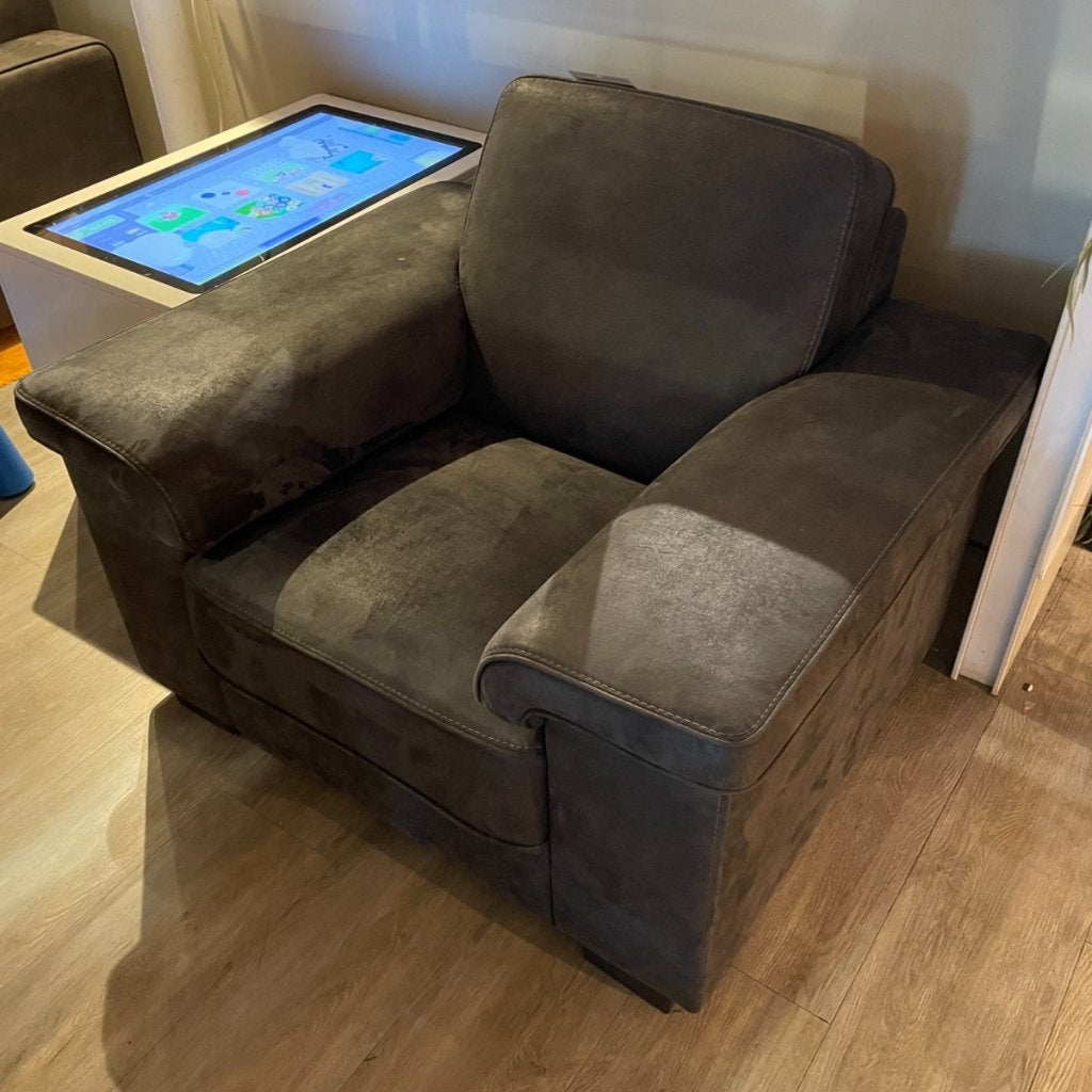 Fauteuil Tarragona - Antraciet - Pronto Wonen, Huis en Inrichting, Fauteuils, Niet ingevuld, Niet ingevuld, Niet ingevuld