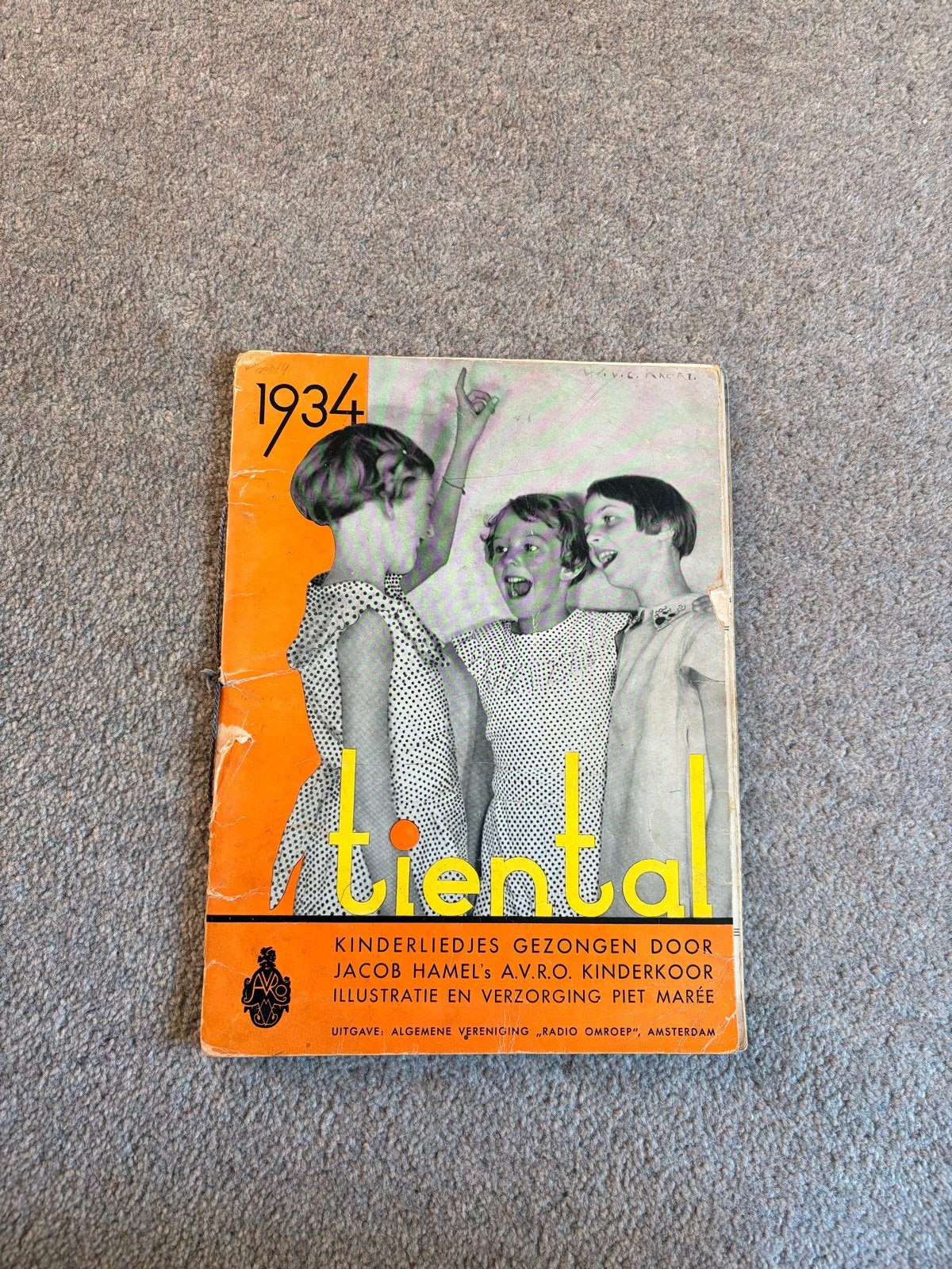 Tiental 1934 - Kinderliedjes door Jacob Hamel, Ophalen, Gelezen, 3 tot 4 jaar