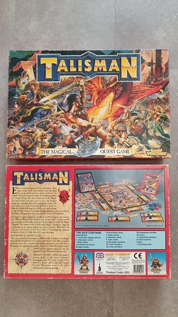 Talisman bordspel (3de editie), Hobby en Vrije tijd, Gezelschapsspellen | Bordspellen, Vijf spelers of meer, Ophalen, Zo goed als nieuw