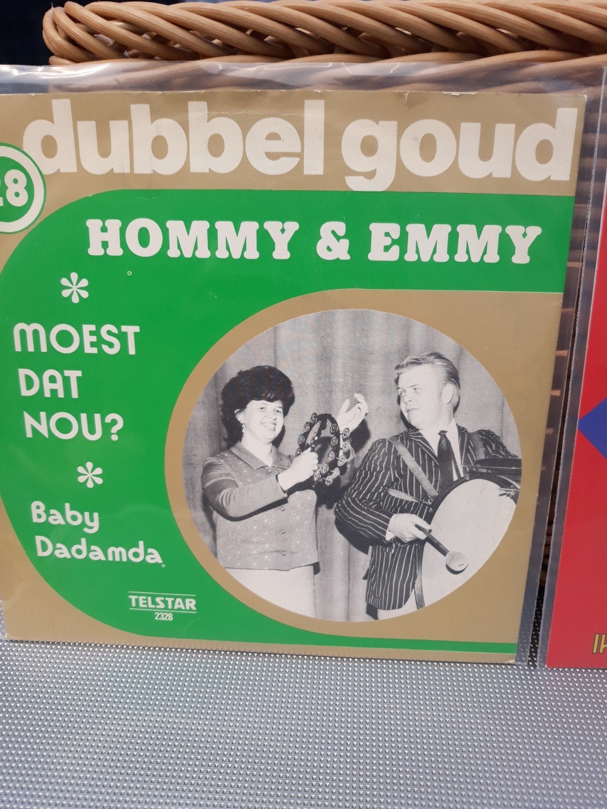 5x hommy en Emmy en een1 x rapsodies, Ophalen, Gebruikt, 7 inch, Single