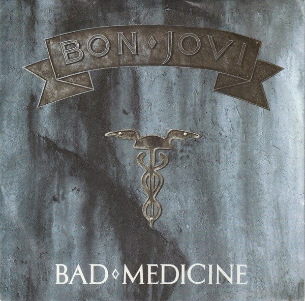 Vinyl single - Bon Jovi – Bad Medicine, 7 inch, Ophalen of Verzenden, Zo goed als nieuw, Beschermende buitenhoes