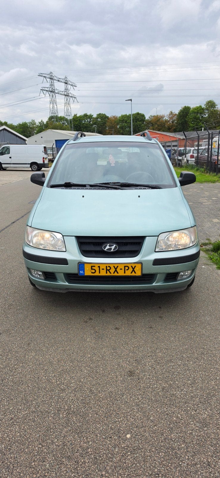 Hyundai Matrix 1.6 2005 Groen, Auto's, Hyundai, Voorwielaandrijving, Matrix, 1599 cc, 4 cilinders