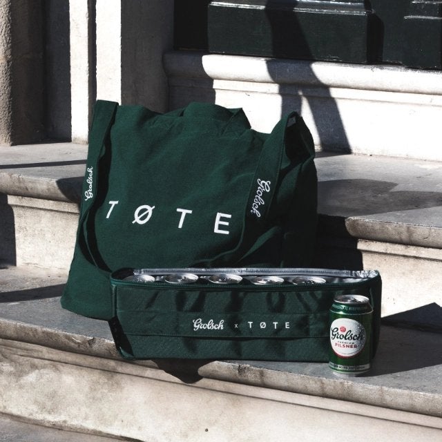 Grolsch x TØTE Bag, Ophalen of Verzenden, Nieuw, Groen, Overige merken