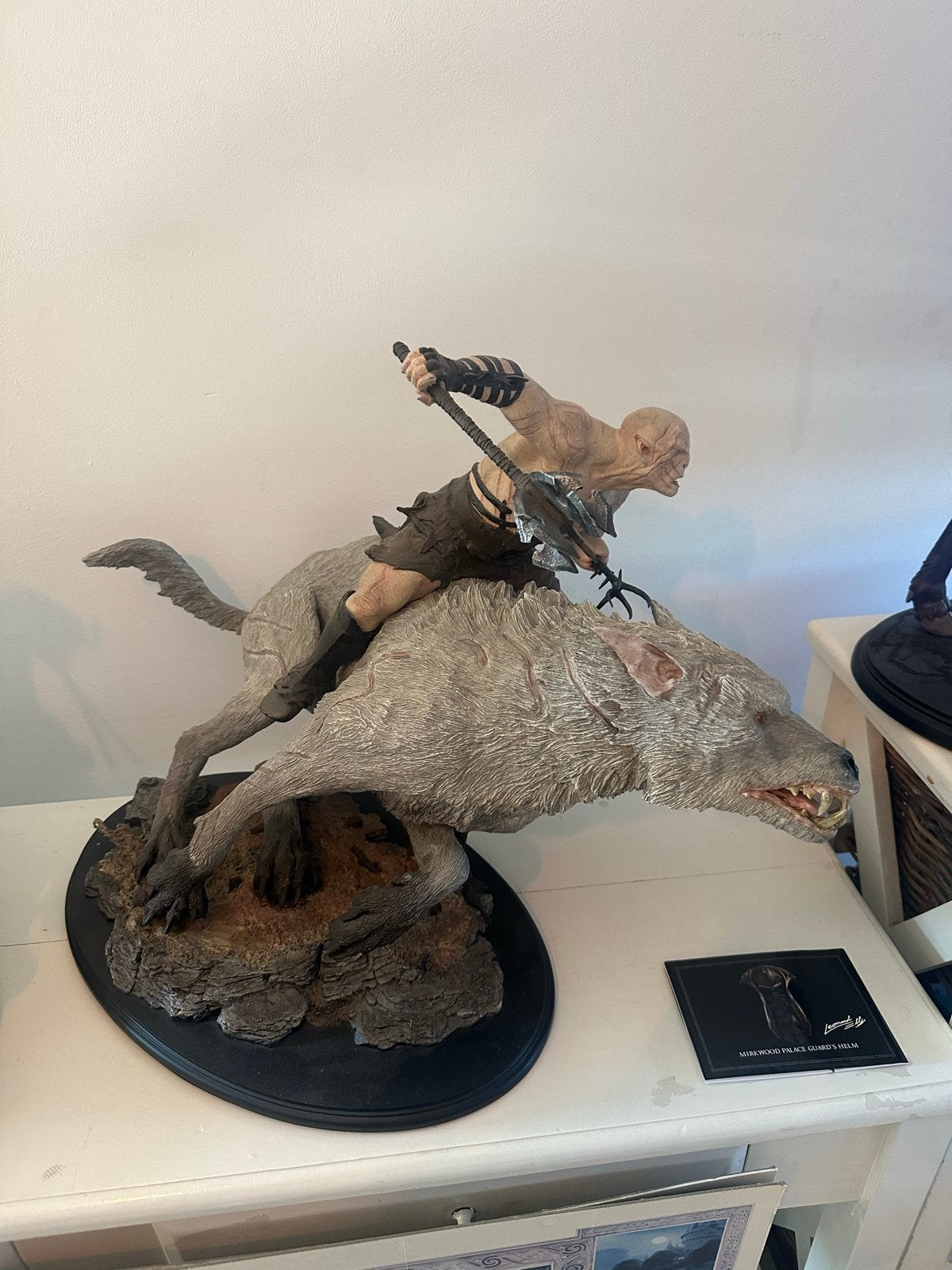 Weta Workshop Azog the Defiler op Warg - Limited Edition, Ophalen of Verzenden, Nieuw