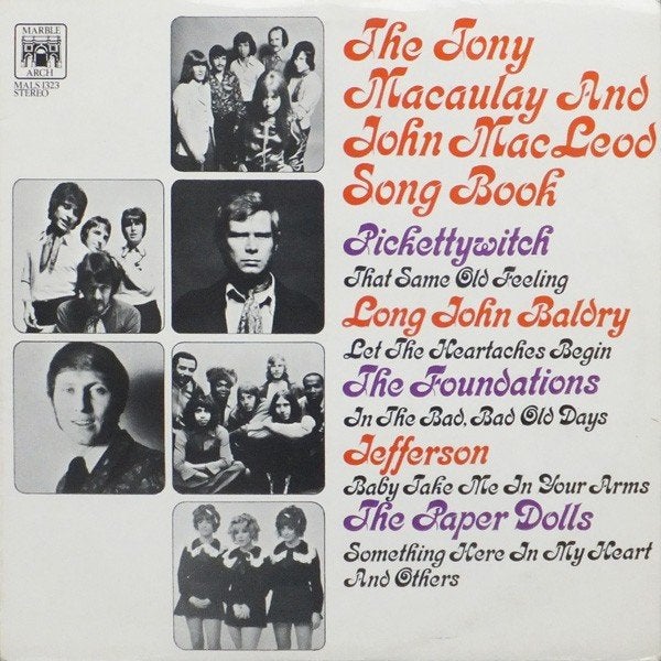 LP vinyl Various – The Tony Macaulay & John MacLeod SongBook, Verzenden, Gebruikt, 12 inch, Poprock