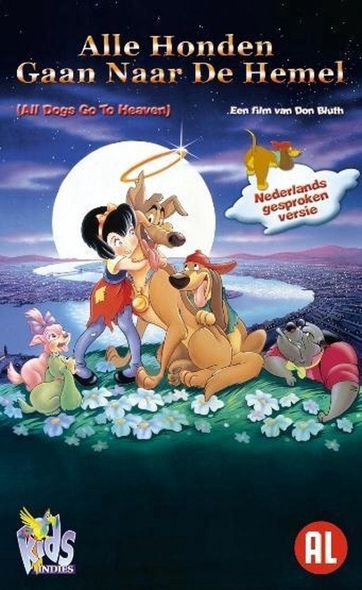 All Dogs Go To Heaven/Alle honden gaan naar de hemel, Cd's en Dvd's, Verzenden, Alle leeftijden, Nederlands, Nederlands