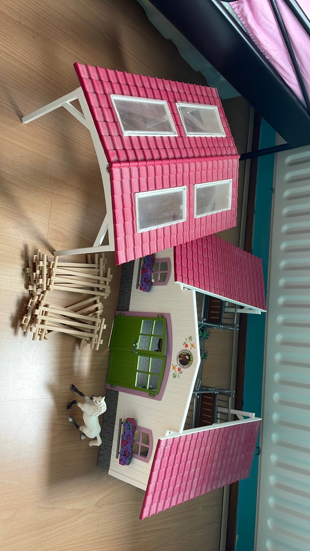 Schleich manege, Ophalen, Zo goed als nieuw