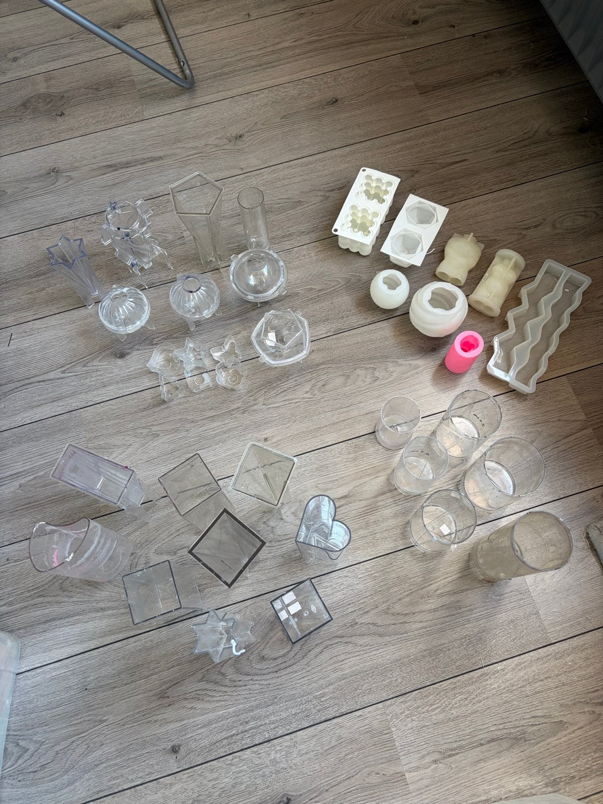 Grote partij knutselspullen om kaarsen te maken, Ophalen, Gebruikt, Overige thema's, Meerkleurig