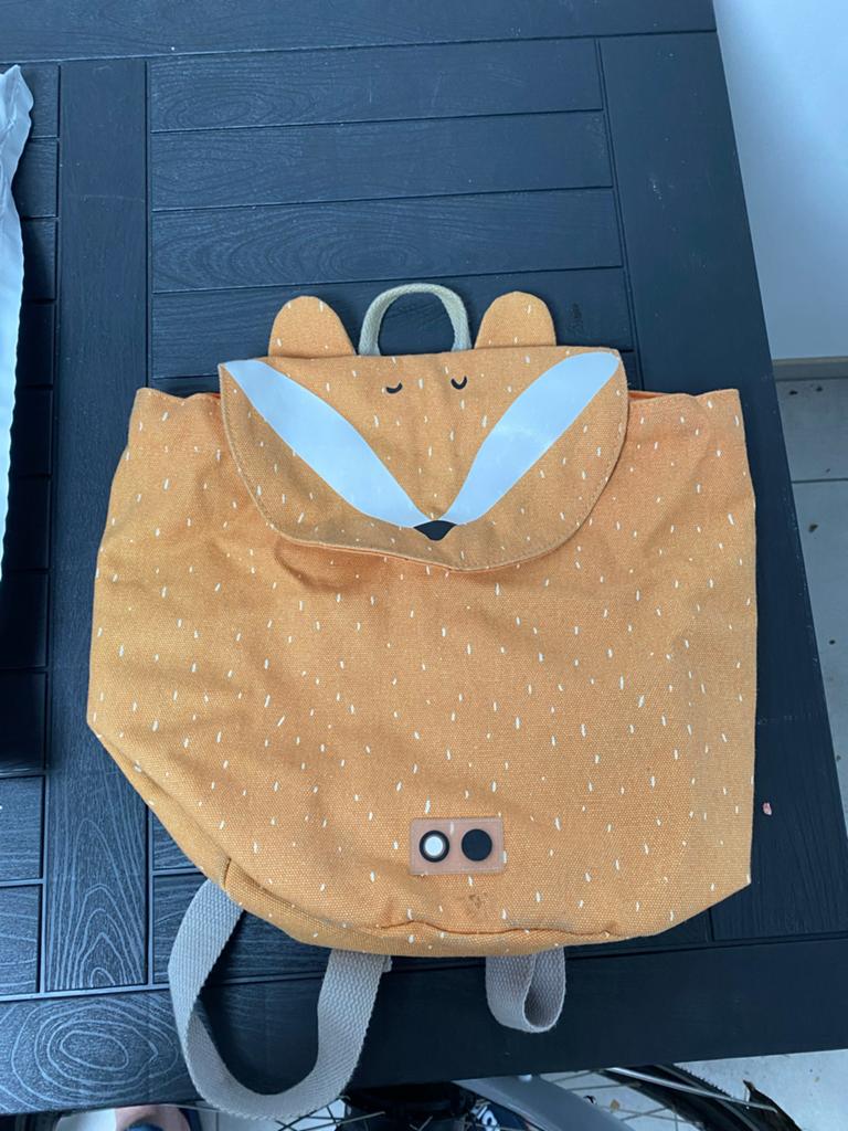 Trixie schooltasje - Oranje vossenrugzak voor kinderen, Overige merken, Minder dan 30 cm, Ophalen of Verzenden, Minder dan 25 cm