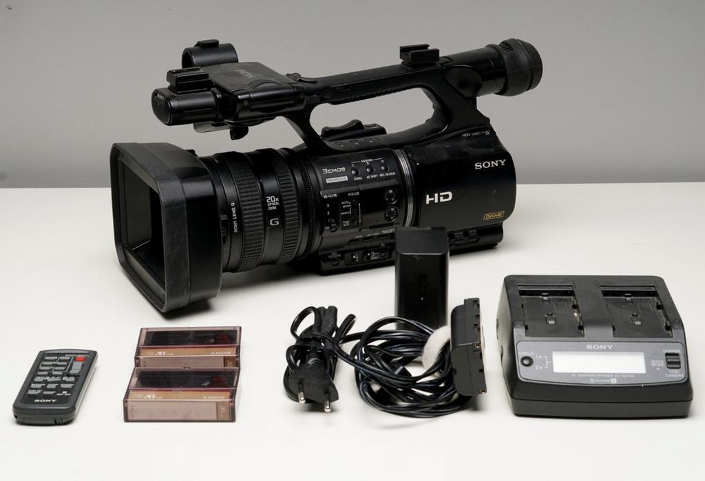 Sony HVR-Z5E Professionele HDV Camera Mini DV, Audio, Tv en Foto, Videocamera's Digitaal, Ophalen, Mini dv, 20x of meer, Zo goed als nieuw
