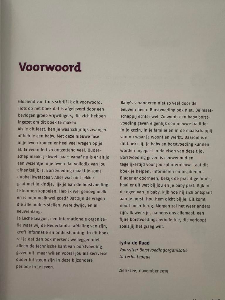 Borstvoeding: Compleet handboek voor ouders, Ophalen of Verzenden, Zo goed als nieuw, Zwangerschap en Bevalling