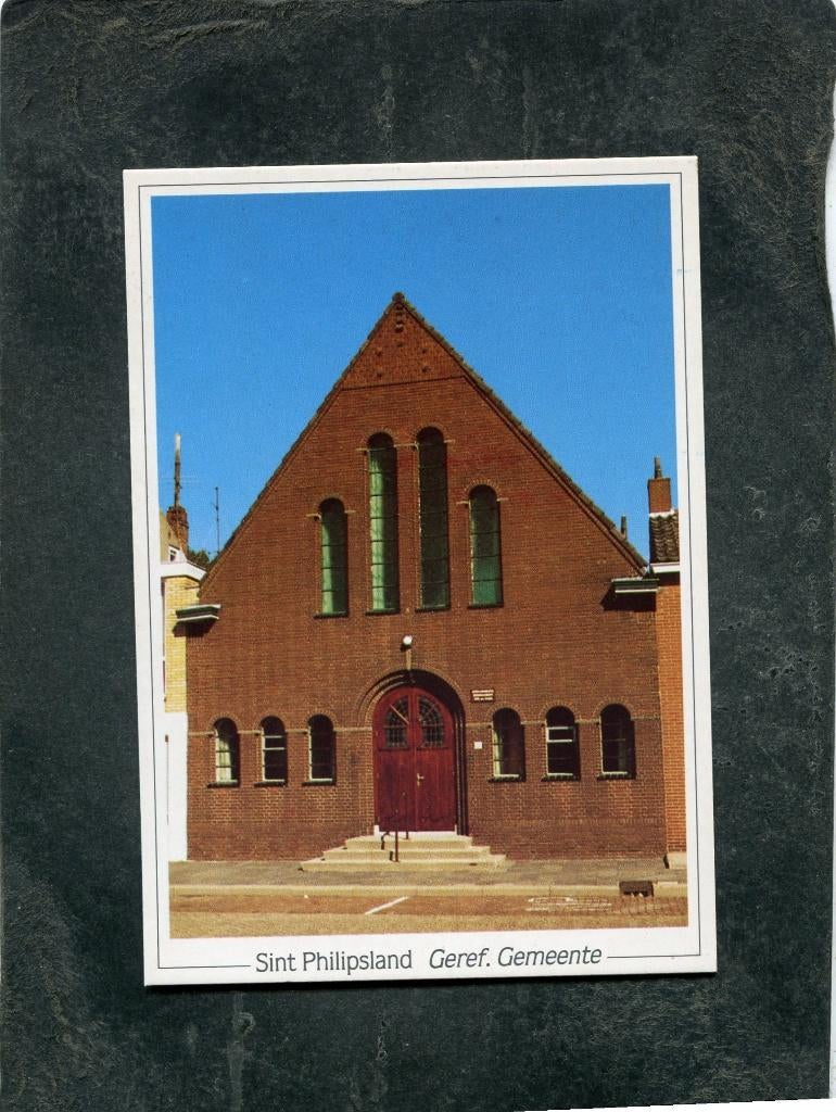 Ansicht Sint Philipsland - Gereformeerde Gemeente, Verzenden, 1980 tot heden, Ongelopen