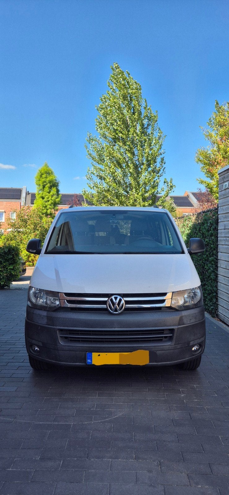Volkswagen Transporter t5 2.0 Benzine, 9-persoons, bj.11-201, Auto's, Volkswagen, Stof, Euro 6, 4 cilinders, 116 pk