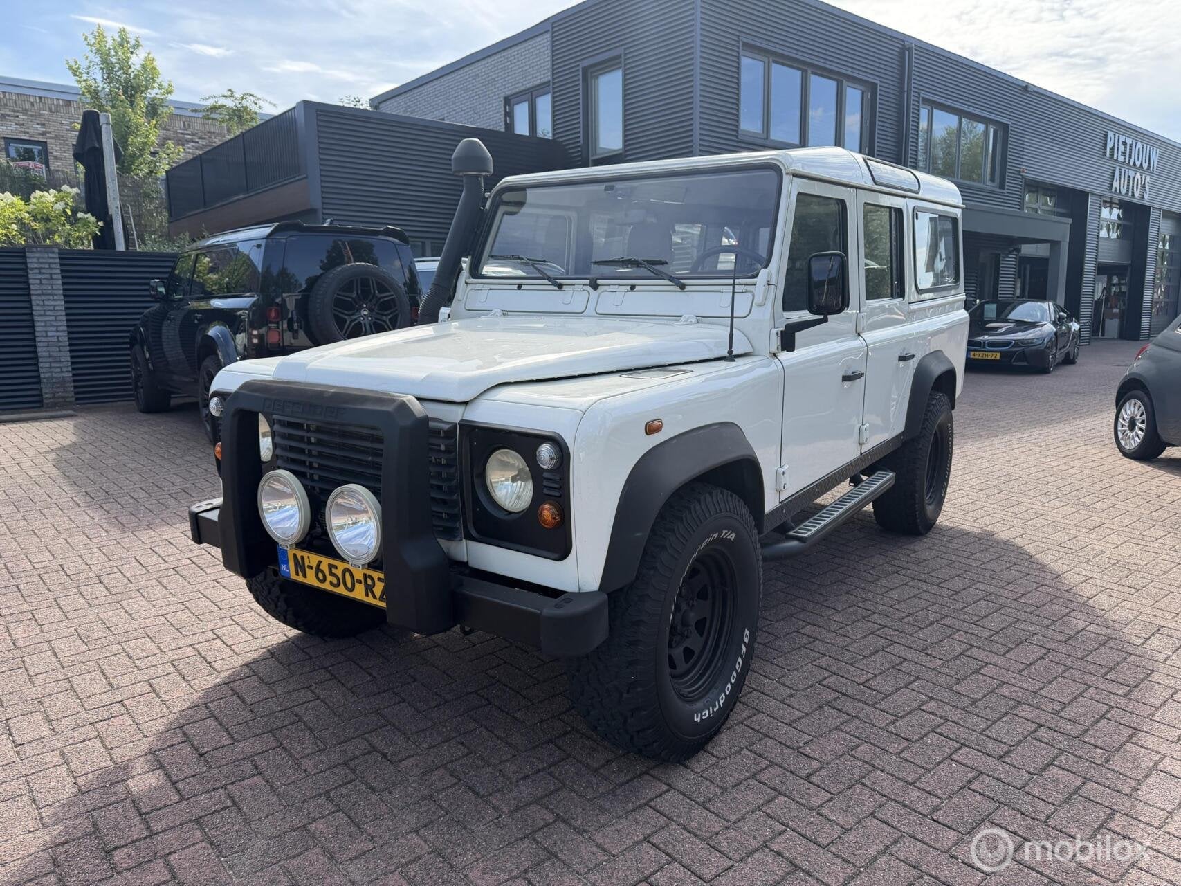 Land Rover Defender 2.5 TD5 110 DC E Sidebars Airco Stand ve, Stof, SUV of Terreinwagen, 750 kg, 5 stoelen