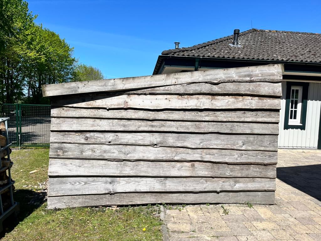 Groot tweezijdig houthok, Ophalen, 250 tot 500 cm, Overige typen, Hout