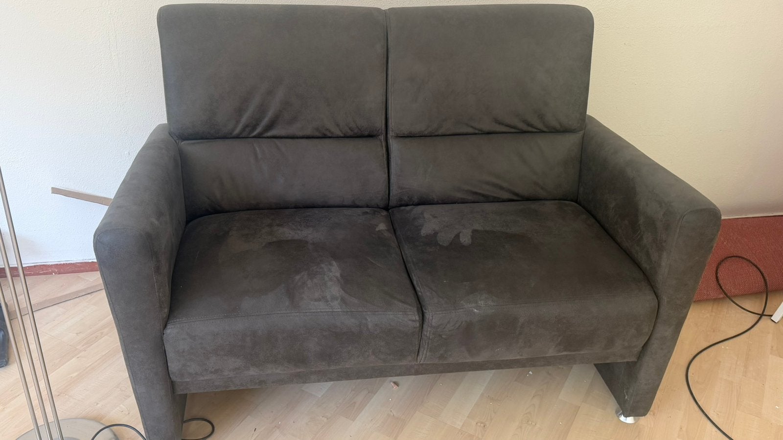 2 zits bankstel nog super netjes, Ophalen, Overige materialen, Strak, Minder dan 75 cm