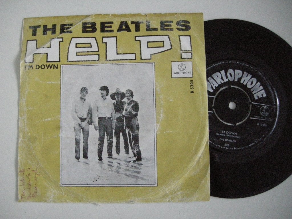 The Beatles Help - 7'' vinyl zgan, Cd's en Dvd's, Vinyl Singles, Ophalen, Zo goed als nieuw, 7 inch, Pop