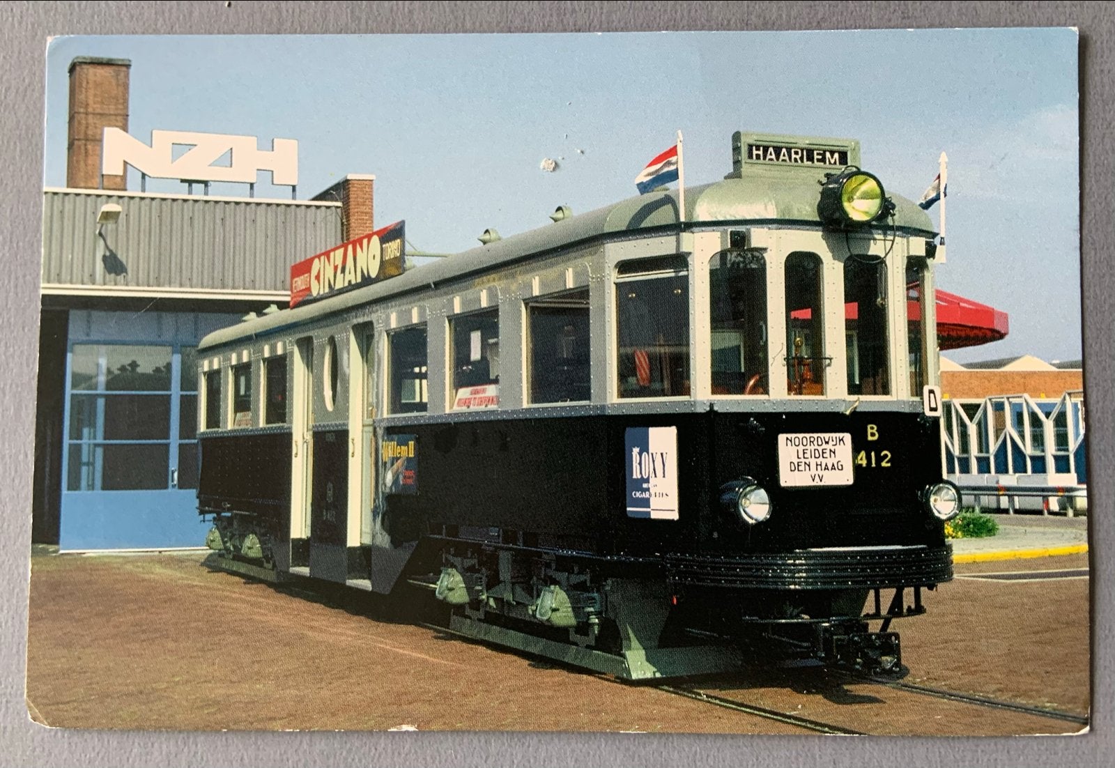 Historische NZH tram B412 'Blauwe tram', Verzamelen, Verzenden, 1980 tot heden, Ongelopen, Voertuig