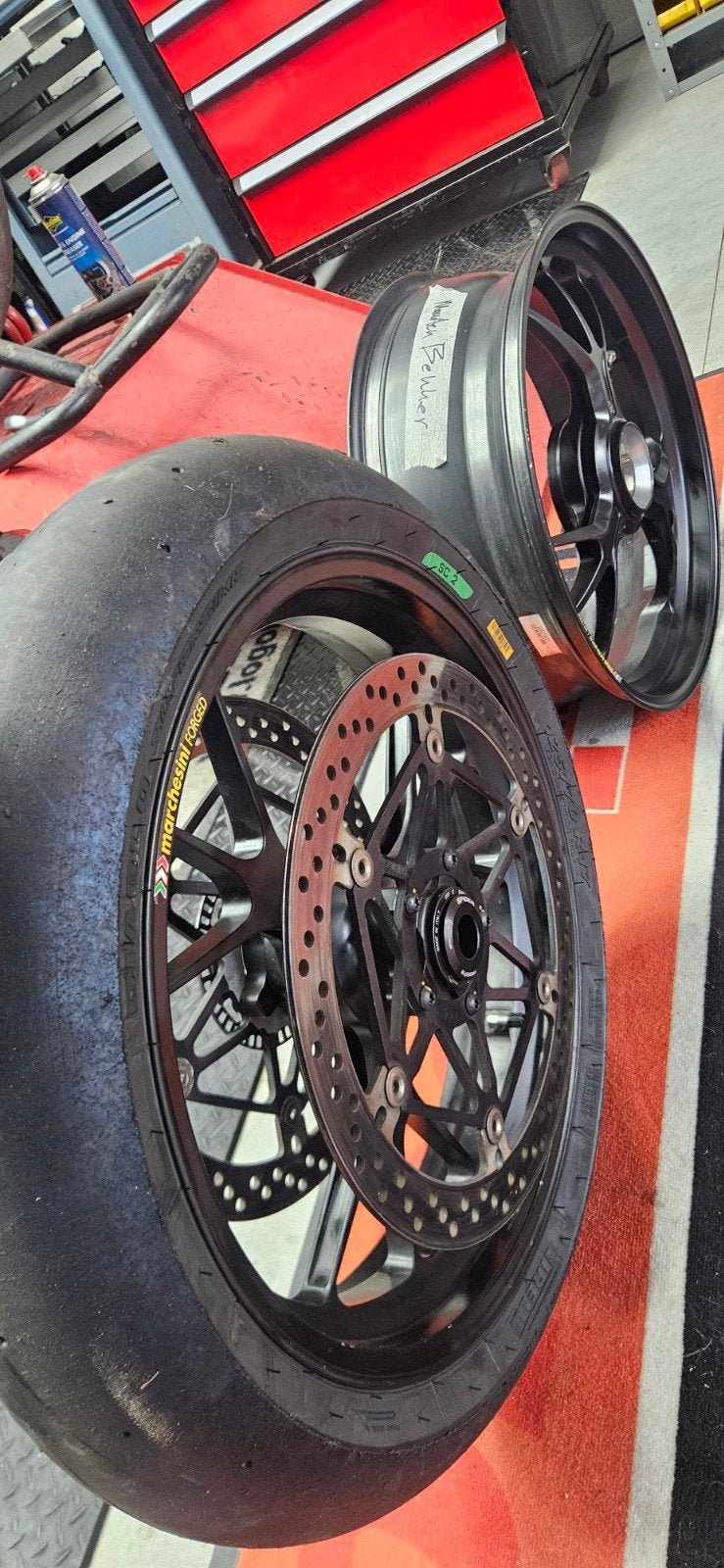 Marchesini Forged Ducati wielen Panigale Streetfighter V2 V4, Motoren, Ophalen of Verzenden, Gebruikt