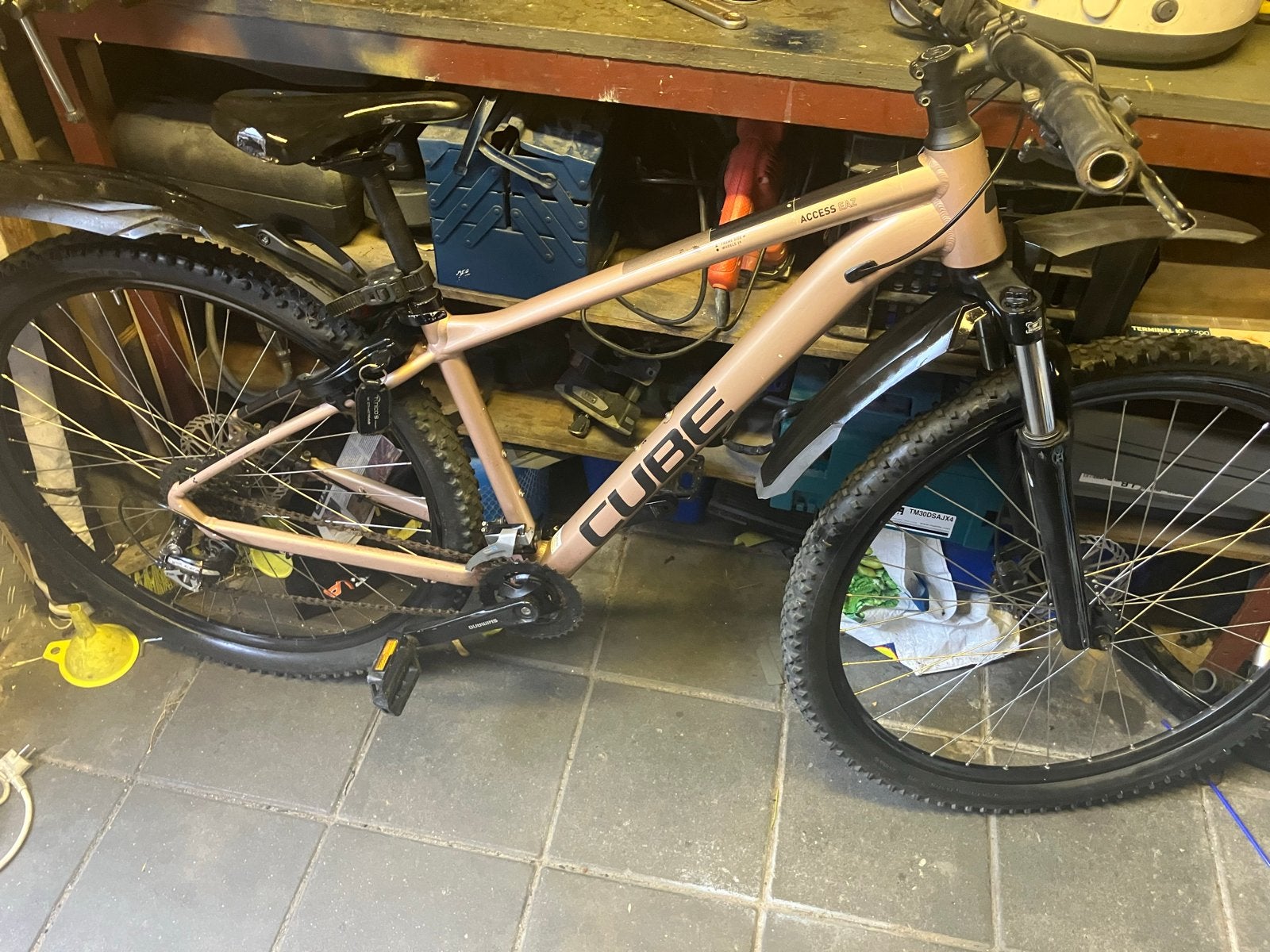 Cube Access WS mountainbike - Zo goed als nieuw