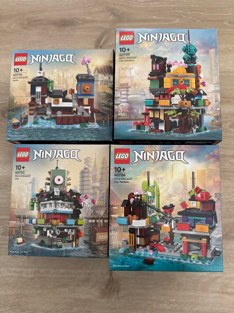 Lego Ninjago micro city complete set, Ophalen of Verzenden, Nieuw, Complete set, Lego