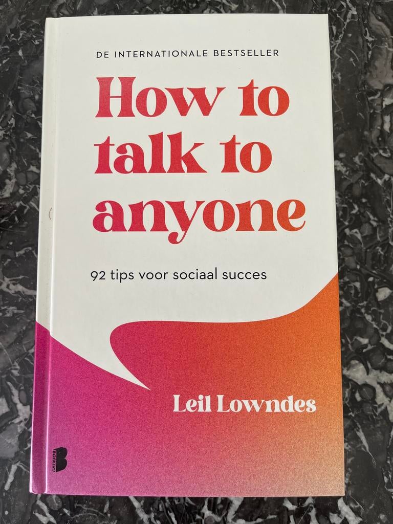 How to Talk to Anyone - 92 tips voor sociaal succes, Ophalen of Verzenden, Nieuw