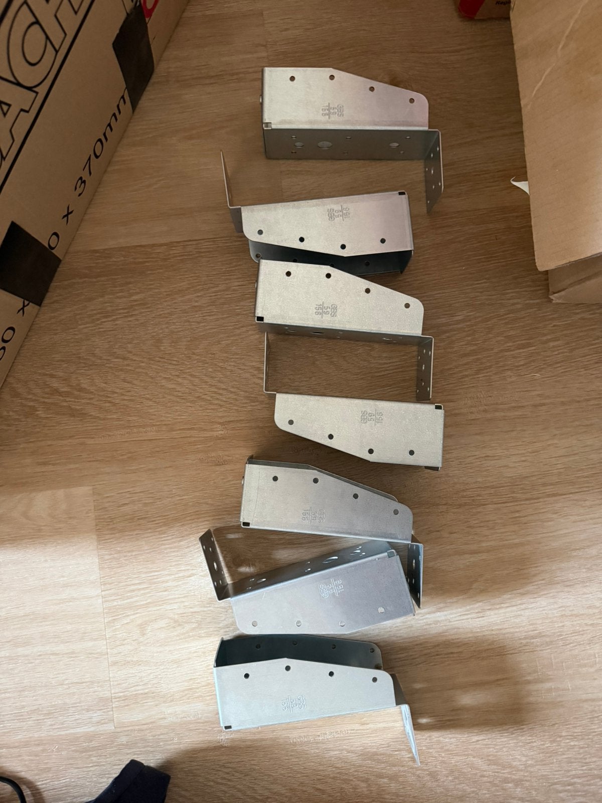 7x Balkdrager 59x156, Doe-het-zelf en Verbouw, Ophalen of Verzenden