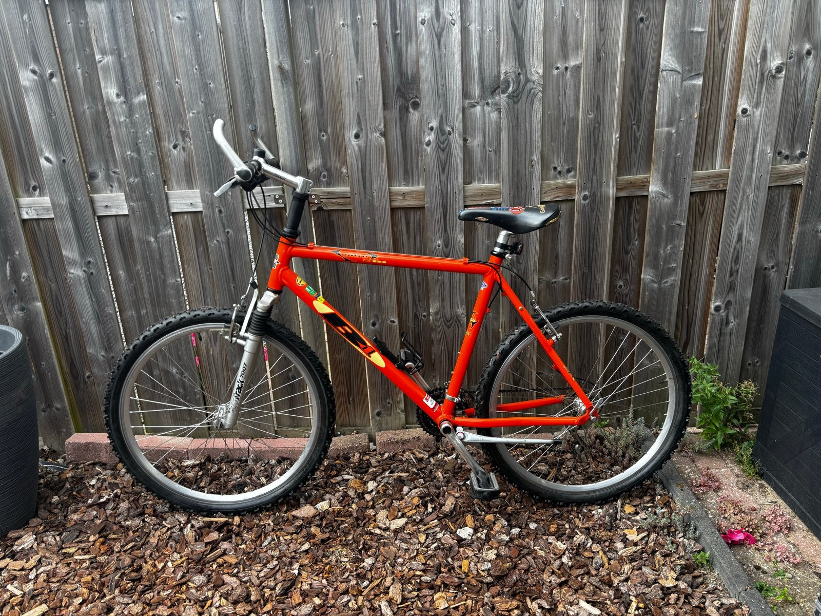 B1 Mountainbike - Oranje, Gebruikt, Hardtail, 49 tot 53 cm, Ophalen