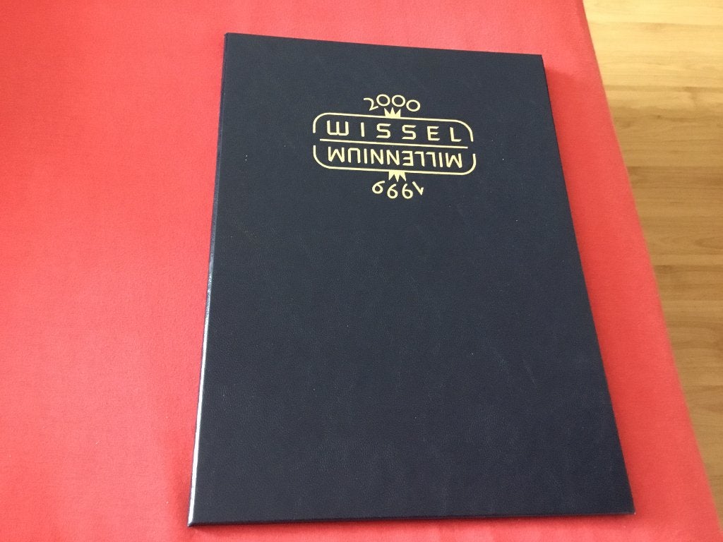 Speciale wissel millennium ptt post, Ophalen of Verzenden, Na 1940, Gestempeld