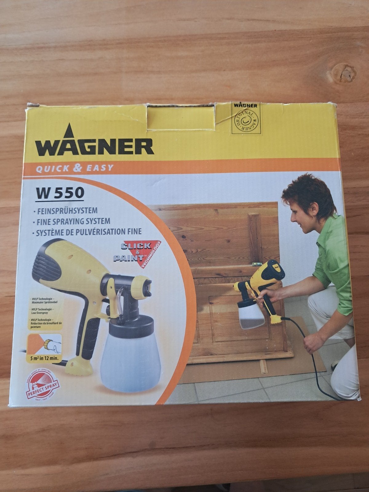 Wagner W 550 Verfspuitsysteem - Quick & Easy, Ophalen of Verzenden