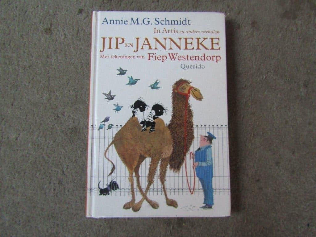 Boek: Jip en Janneke in Artis en andere verhalen, Ophalen of Verzenden, Gelezen, Annie M.G. Schmidt & Fiep Westendorp, Fictie algemeen