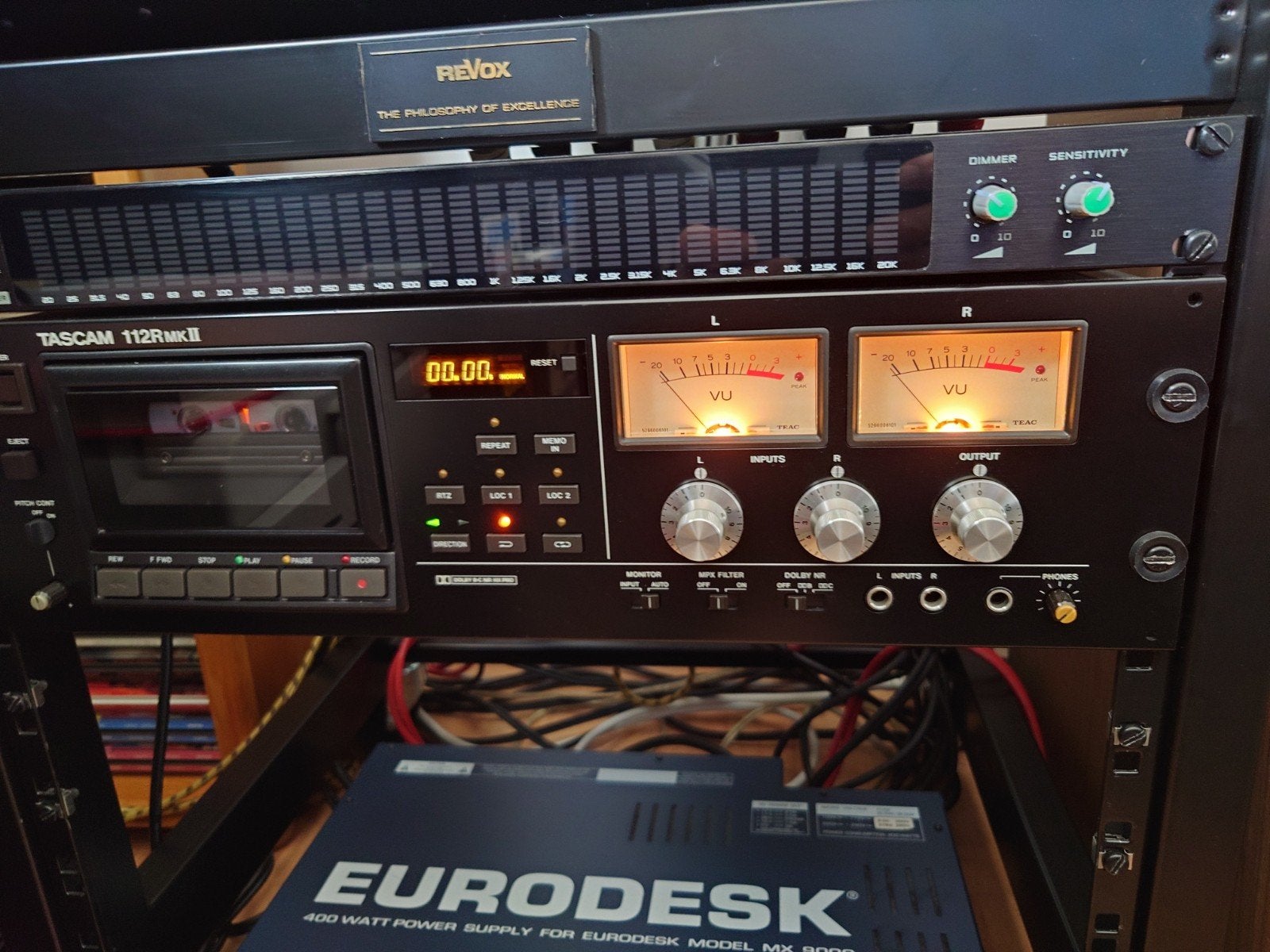 Tascam 112R MK2, Audio, Tv en Foto, Ophalen, Enkel, Overige merken, Tiptoetsen