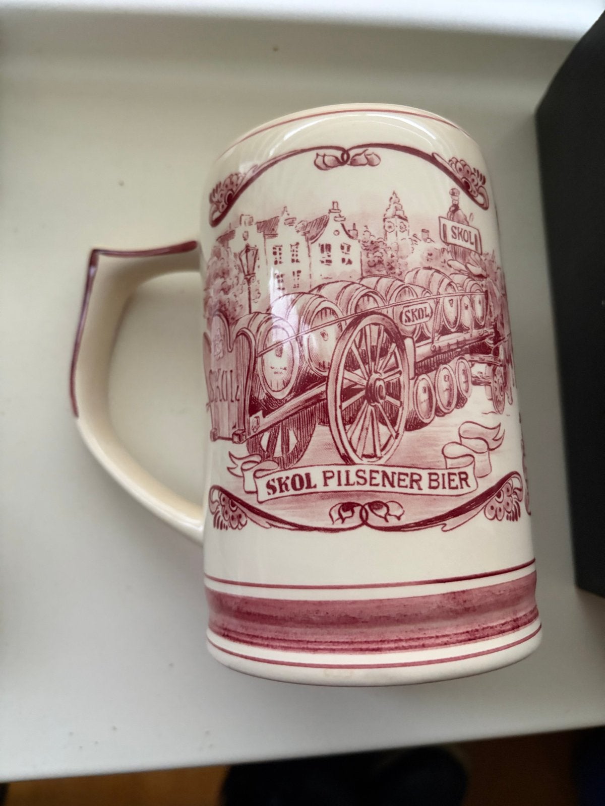 Vintage 't Delftsche Huys Skol Pilsener Bier pul, Ophalen