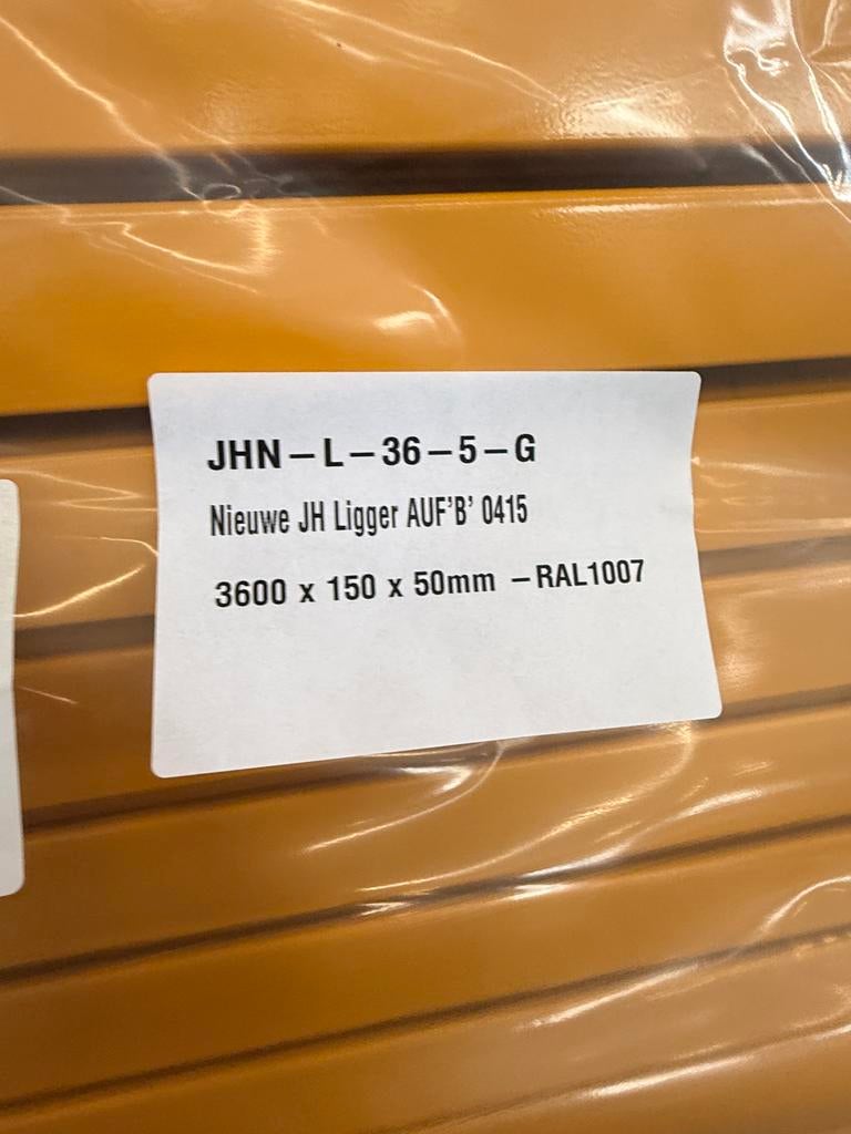 Jungheinrich MPB Liggers AUF'B' 0415 - 3600x150x50mm, Verzenden