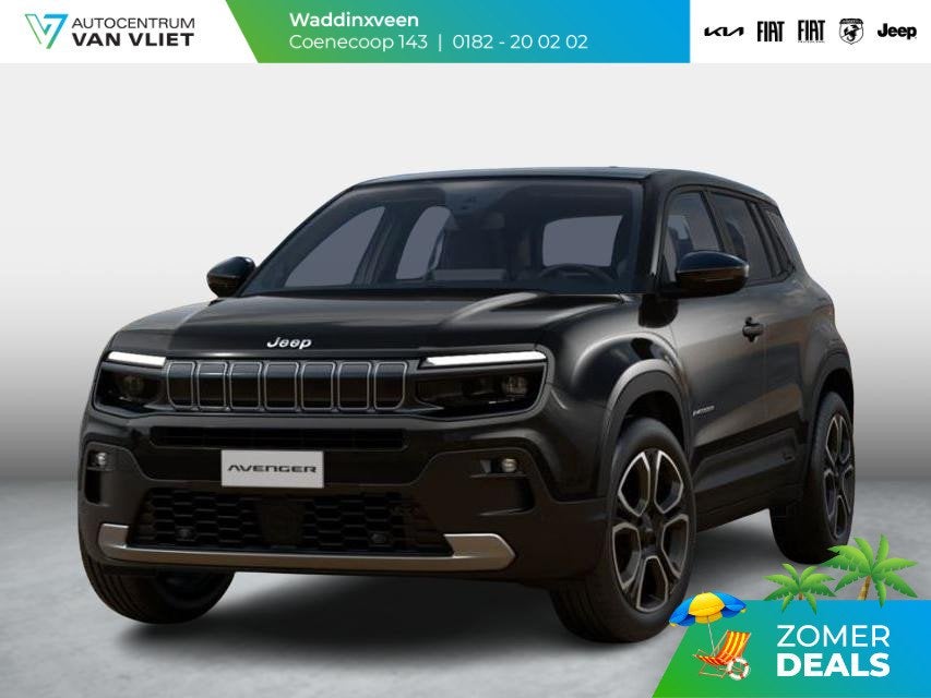 Jeep Avenger 1.2 e-Hybrid Summit | Actieprijs! | Winter Pack, Auto's, Jeep, 1263 kg, 1199 cc, Met garantie (alle), Leder en Stof