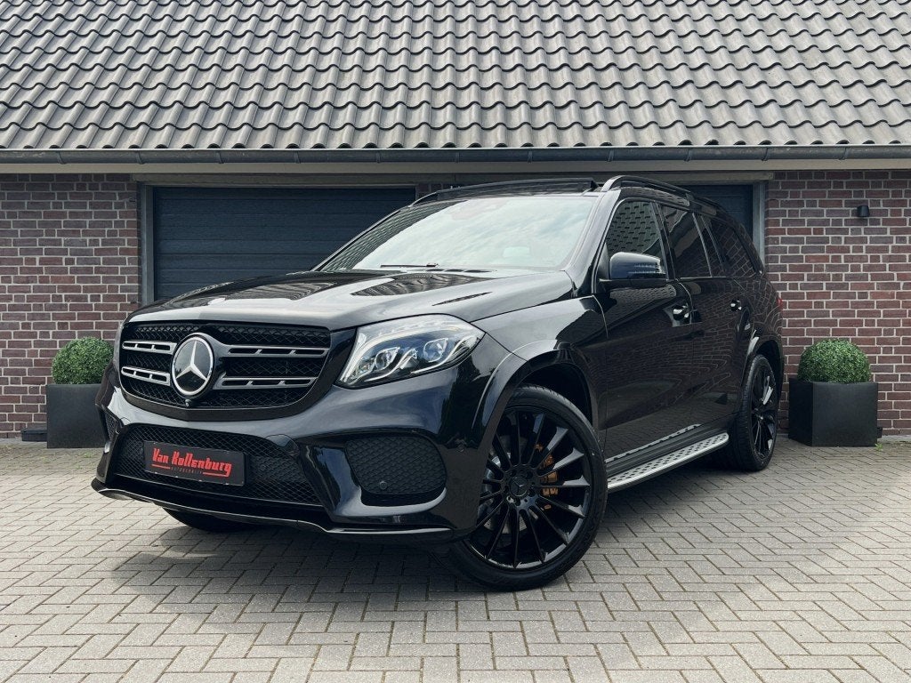 Mercedes-benz GLS 350D 4 MATIC AMG 63 PANO LEDER GRIJS KENTE, Automaat, Mercedes-Benz, Bedrijf, Diesel