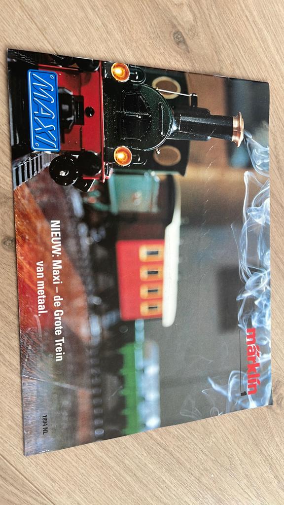 Marklin, Hobby en Vrije tijd, Modeltreinen | Overige schalen, Wisselstroom, Zo goed als nieuw, Märklin, Boek, Tijdschrift of Catalogus