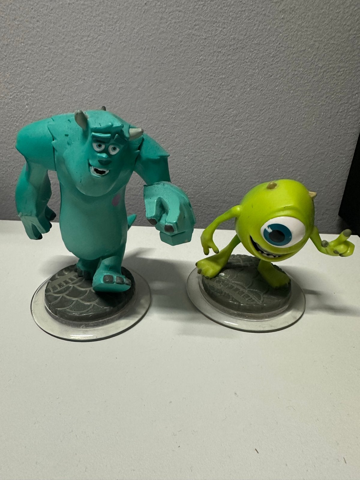 Disney Infinity Monsters Inc. Figuren: Sulley & Mike, Kinderen en Baby's, Speelgoed | Actiefiguren, Gebruikt, Ophalen of Verzenden