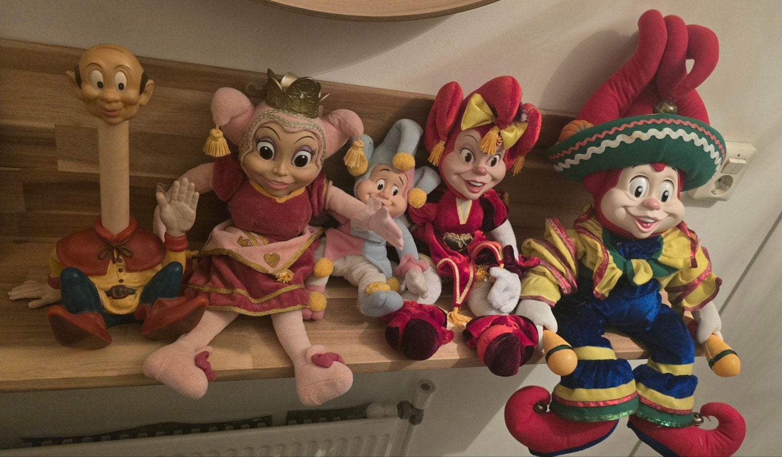 VINTAGE OUDE POPPEN EFTELING, Verzenden, Gebruikt, Overige typen
