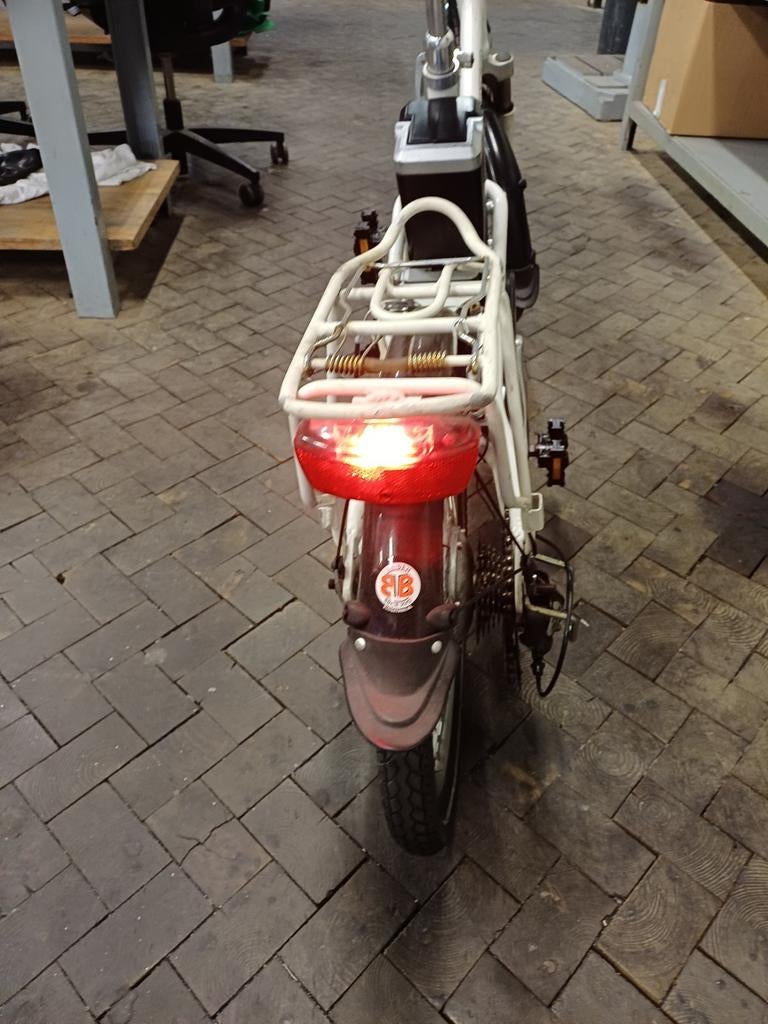 Nimoto Elektrische Vouwfiets - Compact en Handig, 20 inch of meer, Gebruikt, Velgrem, Versnellingen