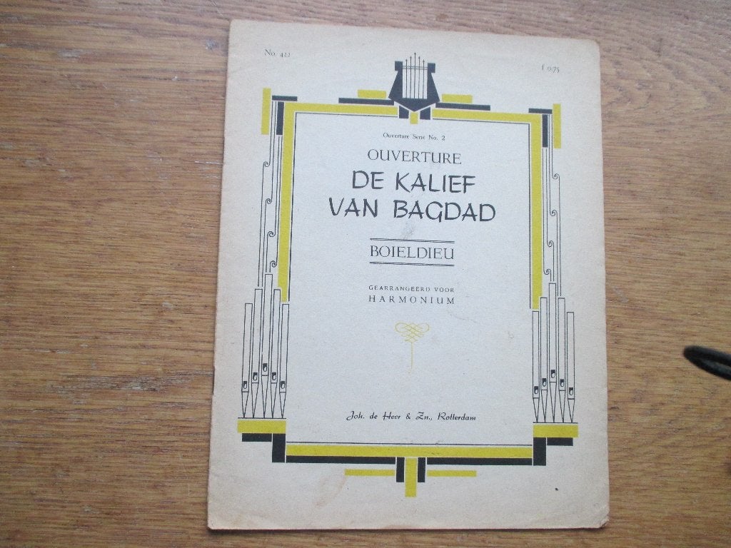 De kalief van bagdad - boieldieu - voor orgel/keyboard, Orgel, Gebruikt, Klassiek, Ophalen of Verzenden