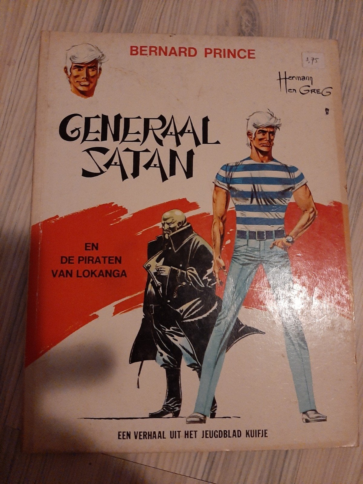 Bernard Prince - Generaal Satan (Hermann & Greg), Boeken, Stripboeken, Eén stripboek, Ophalen of Verzenden, Gelezen, Hermann & Greg